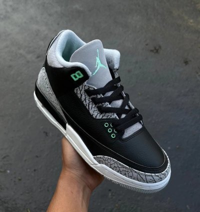 Air Jordan 3 Green Glow