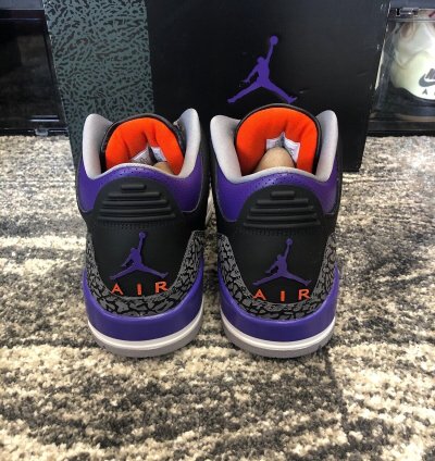 NIKE AIR JORDAN 3 RETRO COURT PURPLE