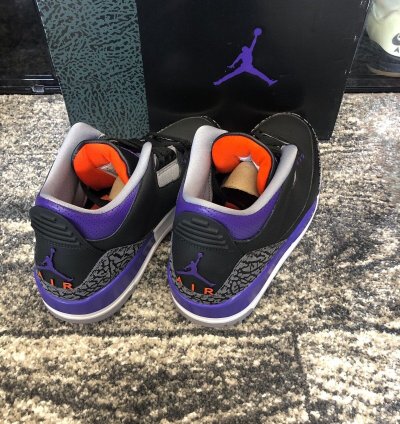 NIKE AIR JORDAN 3 RETRO COURT PURPLE