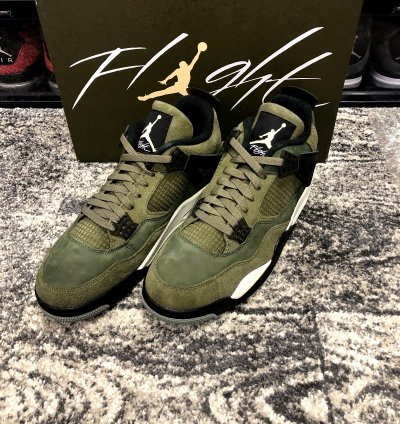 NIKE AIR JORDAN 4 RETRO SE CRAFT OLIVE