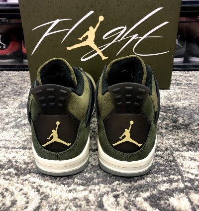 NIKE AIR JORDAN 4 RETRO SE CRAFT OLIVE
