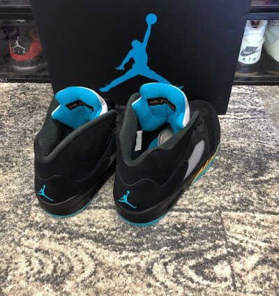 NIKE AIR JORDAN 5 RETRO AQUA