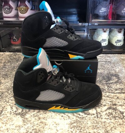 NIKE AIR JORDAN 5 RETRO AQUA