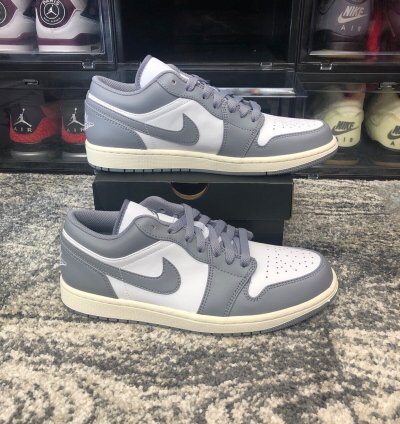 NIKE AIR JORDAN 1 LOW 'VINTAGE GREY'