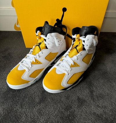 NIKE AIR JORDAN 6 RETRO 'YELLOW OCHRE'