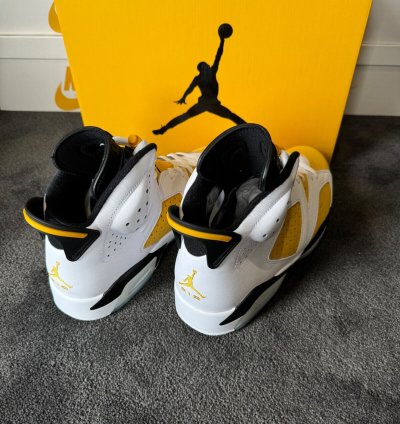 NIKE AIR JORDAN 6 RETRO 'YELLOW OCHRE'