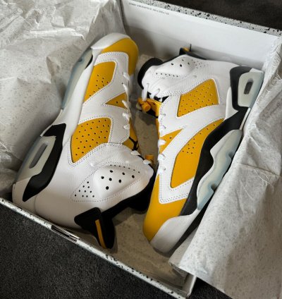 NIKE AIR JORDAN 6 RETRO 'YELLOW OCHRE'