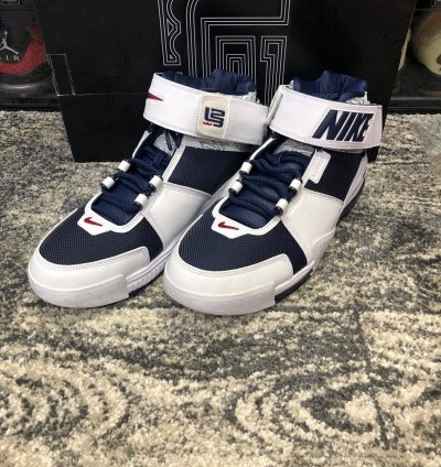 NIKE ZOOM LEBRON II (2) MIDNIGHT NAVY