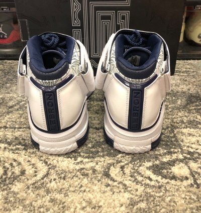 NIKE ZOOM LEBRON II (2) MIDNIGHT NAVY