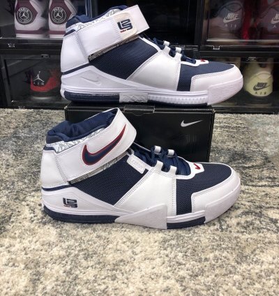 NIKE ZOOM LEBRON II (2) MIDNIGHT NAVY