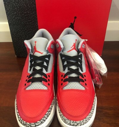 NIKE AIR JORDAN 3 RETRO SE RED CEMENT