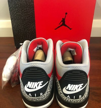 NIKE AIR JORDAN 3 RETRO SE RED CEMENT