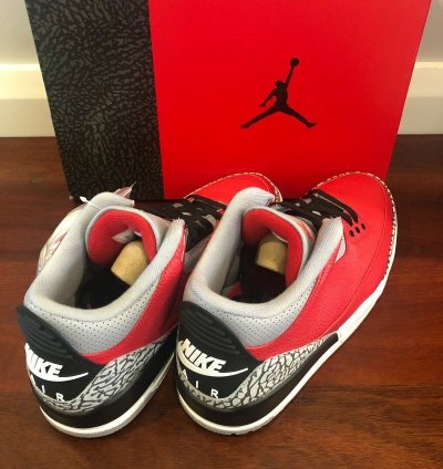 NIKE AIR JORDAN 3 RETRO SE RED CEMENT