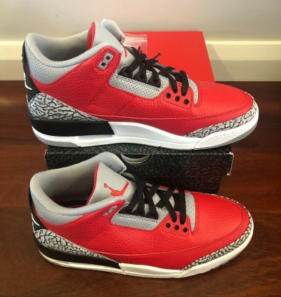 NIKE AIR JORDAN 3 RETRO SE RED CEMENT