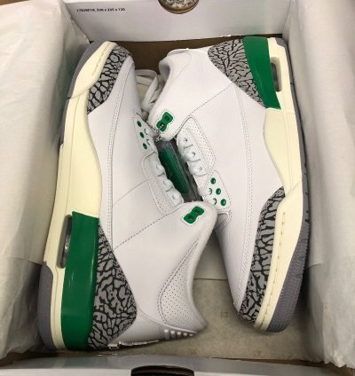NIKE AIR JORDAN 3 RETRO 'LUCKY GREEN'