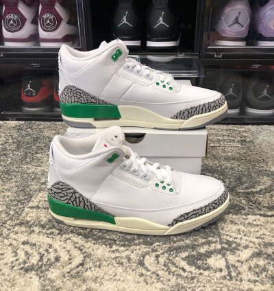 NIKE AIR JORDAN 3 RETRO 'LUCKY GREEN'