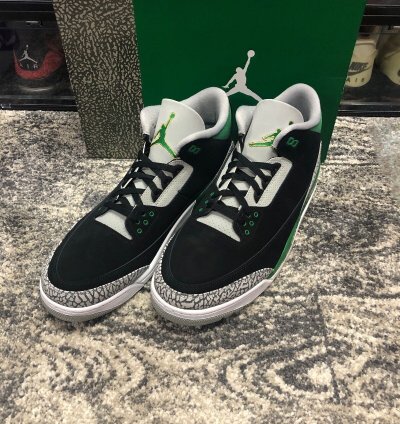 NIKE AIR JORDAN 3 RETRO 'PINE GREEN'
