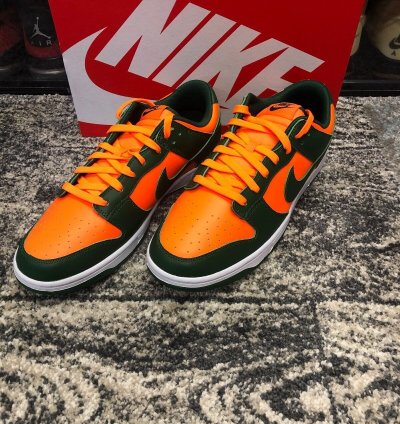 NIKE DUNK LOW RETRO 'MIAMI HURRICANES'