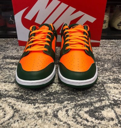 NIKE DUNK LOW RETRO 'MIAMI HURRICANES'