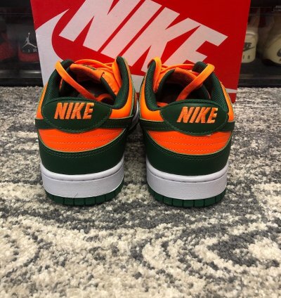 NIKE DUNK LOW RETRO 'MIAMI HURRICANES'