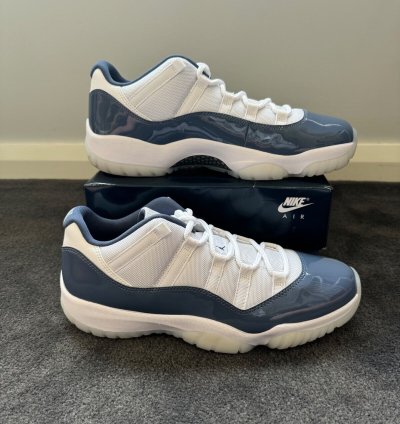 NIKE AIR JORDAN 11 RETRO LOW 'DIFFUSED BLUE