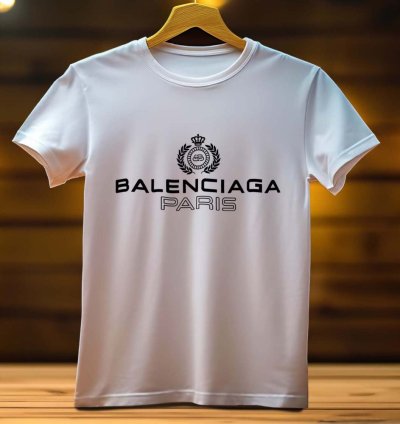 Balenciaga Paris Logo Funny Mens Tshirt Size USA