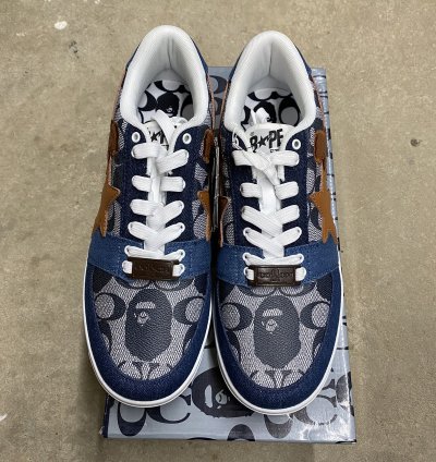 Bape bapesta coach
