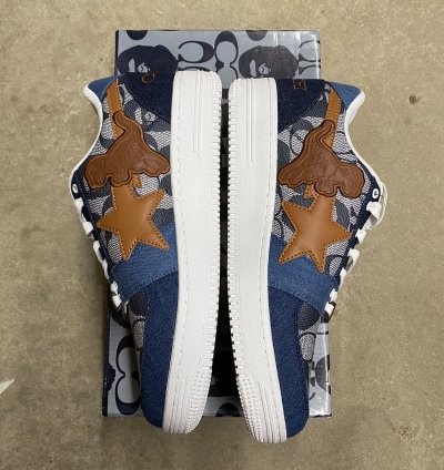 Bape bapesta coach