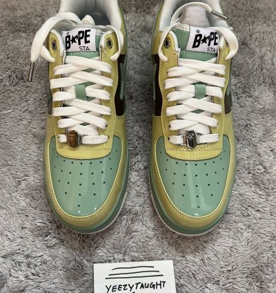 BAPE BAPESTA SNEAKERS SIZE 11 DS