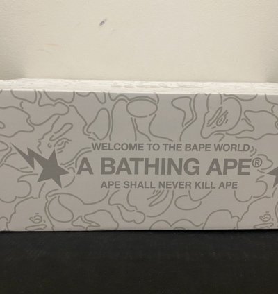 Bape Bapesta Solebox Light Grey