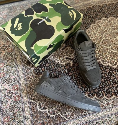 BAPE bathing ape SK8 Sta Suede Triple Black Dunks