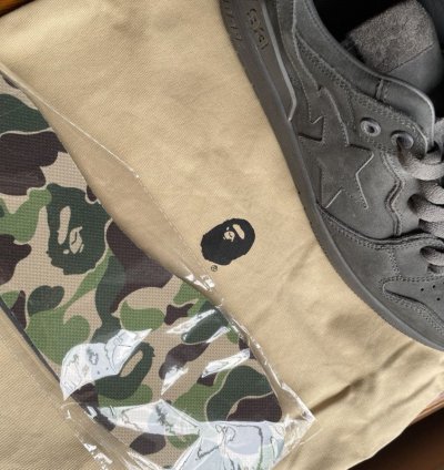 BAPE bathing ape SK8 Sta Suede Triple Black Dunks