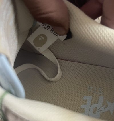 Bape Court Sta Size 10 Sax light blue Brand New