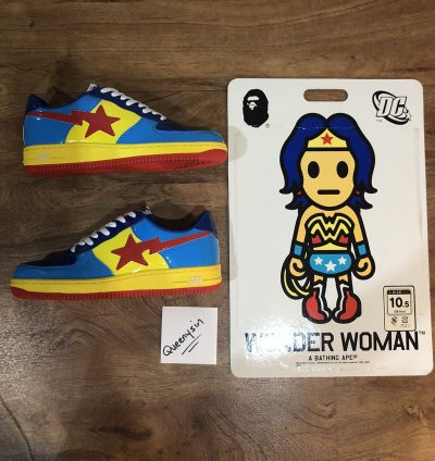 Bape DC Comic Wonder Woman