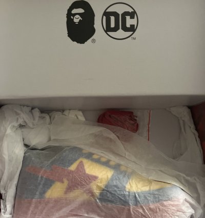 Bape DC Comics Superman Bapesta Low M1