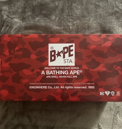 Bape DC Comics Superman Bapesta Low M1