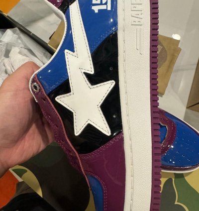 Bape Hong Kong 15th Anniversary Bapesta