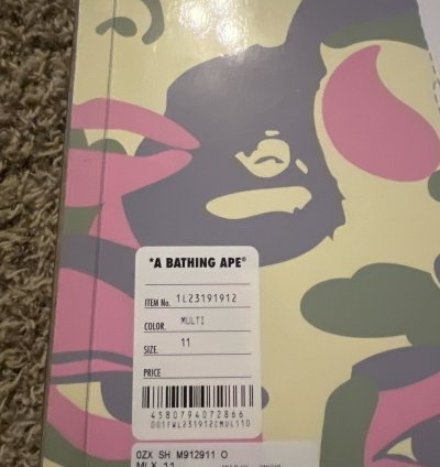 Bape KidSuper Bapesta Men
