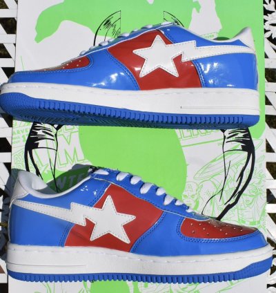Bape Marvel Captain America Bapesta 2005