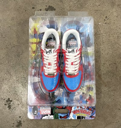 Bape Marvel Comics Spider Man Bapesta