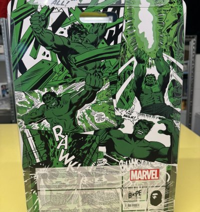 Bape Marvel Hulk Bapesta