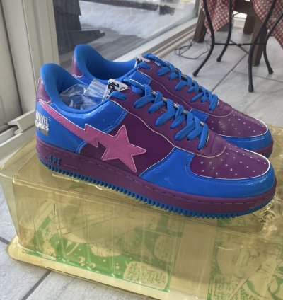 Bape Marvel Silver Surfer Bapesta
