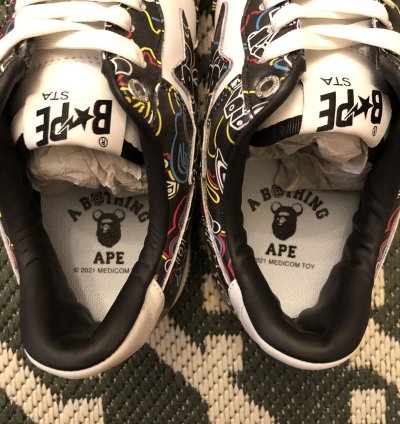 Bape Medicom bapesta DS Size 9 5