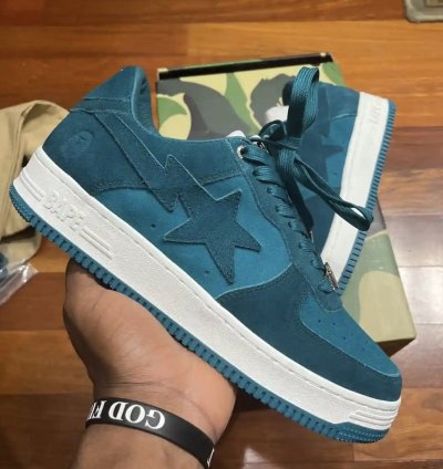 Bape Mint Green Sta 3 M1 Sneakers