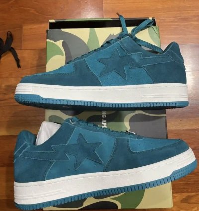 Bape Mint Green Sta 3 M1 Sneakers