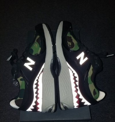 Bape New Balance 2002r Black Camo