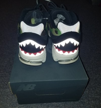 Bape New Balance 2002r Black Camo