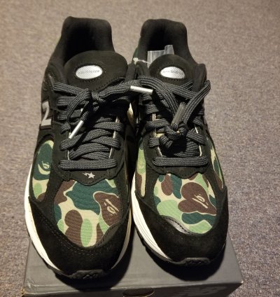 Bape New Balance 2002r Black Camo