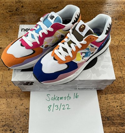 Bape New Balance 57 40 Sneakers Multi Size 11