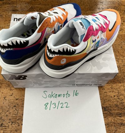 Bape New Balance 57 40 Sneakers Multi Size 11